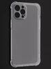 Силиконовый чехол Alfa clear strips для iPhone 12 Pro Max прозрачный (защита камеры)