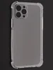 Силиконовый чехол Alfa clear strips для iPhone 12 Pro прозрачный (защита камеры)