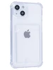 Силиконовый чехол Gradient color для iPhone 13 прозрачный