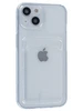 Силиконовый чехол Cardhold для iPhone 14 прозрачный