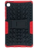 Пластиковый чехол Antishock для Samsung Galaxy Tab A7 Lite T225/T220 черно-красный