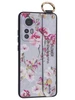 Силиконовый чехол Flower для Xiaomi 12 / 12x / 12s Весенние цветы (с ручкой)