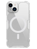 Пластиковый чехол Nillkin для iPhone 14 прозрачный (для Magsafe)