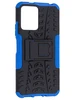 Пластиковый чехол Antishock для Xiaomi Poco X5 / Redmi Note 12 5G черно-синий