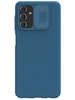 Пластиковый чехол Nillkin CamShield case для Samsung Galaxy A04s 4G синий