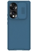 Силиконовый чехол Nillkin Camshield Pro для Huawei Honor 70 синий