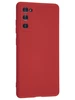 Силиконовый чехол Soft Plus для Samsung Galaxy S20 FE красный