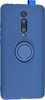 Силиконовый чехол Stocker для Xiaomi Mi 9T / Mi 9T Pro синий с кольцом