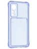Силиконовый чехол Card Case для Xiaomi 12 / 12x / 12s сиреневый