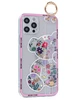 Силиконовый чехол Flower для iPhone 12 Pro Цветочный мишка
