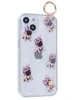 Силиконовый чехол Flower для iPhone 13 Мопсики