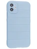 Силиконовый чехол Huandun case для iPhone 11 голубой