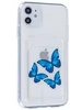 Силиконовый чехол Cardhold для iPhone 11 индиго