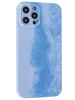 Пластиковый чехол Bluff для iPhone 12 Pro Max Голубая гладь