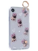 Силиконовый чехол Flower для iPhone XR Мопсики