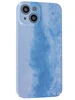 Пластиковый чехол Bluff для iPhone 14 Голубая гладь