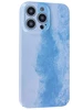 Пластиковый чехол Bluff для iPhone 14 Pro Max Голубая гладь