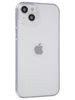 Силиконовый чехол Bumper line для iPhone 14 Plus / 15 Plus прозрачный