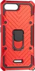 Пластиковый чехол Hard для Xiaomi Redmi 6A красный с кольцом