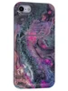 Силиконовый чехол Art Case для iPhone 7, 8, SE 2020, SE 2022 Цветной перелив