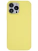 Силиконовый чехол Silicone Case для iPhone 13 Pro Max желтый