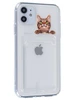 Силиконовый чехол Cardhold для iPhone 11 cat