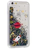 Силиконовый чехол Brilliant sand для iPhone 6, 6S Космос конфетти со звездами