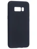 Силиконовый чехол SiliconeCase для Samsung Galaxy S8 G950 черный матовый