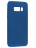 Силиконовый чехол SiliconeCase для Samsung Galaxy S8 G950 синий