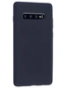 Силиконовый чехол SiliconeCase для Samsung Galaxy S10+ G975 черный матовый