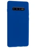 Силиконовый чехол SiliconeCase для Samsung Galaxy S10+ G975 синий