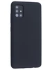 Силиконовый чехол SiliconeCase для Samsung Galaxy A51 черный матовый