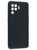 Силиконовый чехол SiliconeCase для Oppo Reno 5 Lite черный матовый