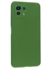 Силиконовый чехол SiliconeCase для Xiaomi Mi 11 Lite / Xiaomi 11 Lite 5G NE зеленый