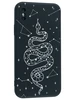 Силиконовый чехол Soft edge для iPhone X, XS, 10 белая змея