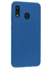 Силиконовый чехол SiliconeCase для Samsung Galaxy A30 / A20 синий