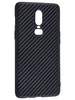 Силиконовый чехол Carboniferous для OnePlus 6 черный
