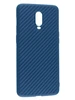 Силиконовый чехол Carboniferous для OnePlus 6T синий