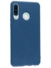 Силиконовый чехол Carboniferous для Huawei P30 Lite / Honor 20S / Honor 20 lite синий
