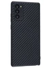 Силиконовый чехол Carboniferous для Samsung Galaxy Note 20 черный