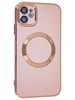 Силиконовый чехол Sheen для iPhone 11 пудра (для MagSafe)
