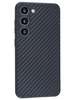 Силиконовый чехол Carboniferous для Samsung Galaxy S23 черный