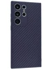Силиконовый чехол Carboniferous для Samsung Galaxy S23 Ultra сиреневый