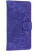 Чехол-книжка Weave Case для Vivo Y81 фиолетовая