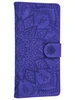 Чехол-книжка Weave Case для Samsung Galaxy A52 фиолетовая