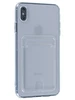 Силиконовый чехол Cardhold для iPhone XS Max прозрачный