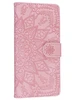 Чехол-книжка Weave Case для Realme 8i розовая