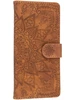 Чехол-книжка Weave Case для Realme 8i коричневая