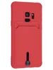 Силиконовый чехол Pocket для Samsung Galaxy S9 G960 красный