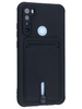 Силиконовый чехол Pocket для Xiaomi Redmi Note 8 (2021) черный